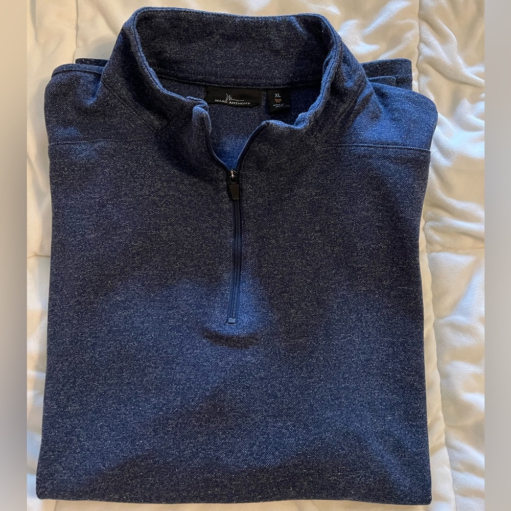 Marc Anthony Quarter Zip, Men’s XL